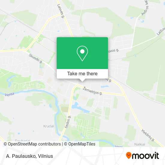 Карта A. Paulausko