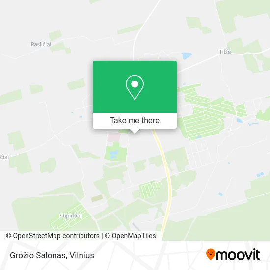 Карта Grožio Salonas