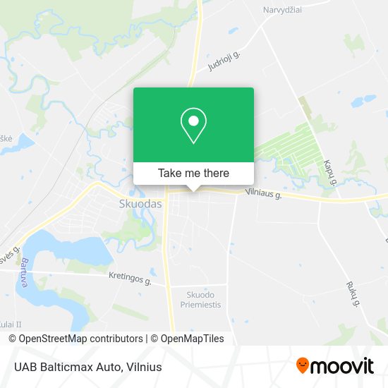 Карта UAB Balticmax Auto