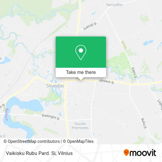 Карта Vaikisku Rubu Pard. Si
