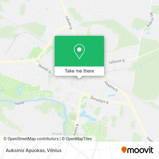 Карта Auksinis Apuokas