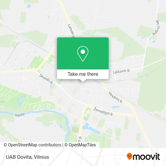 Карта UAB Dovita