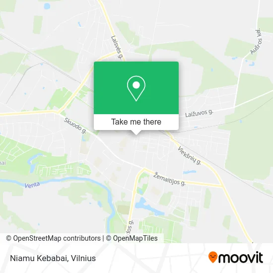 Карта Niamu Kebabai