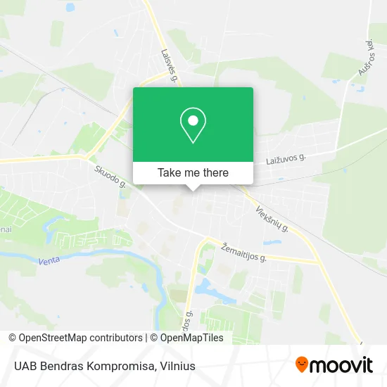 Карта UAB Bendras Kompromisa