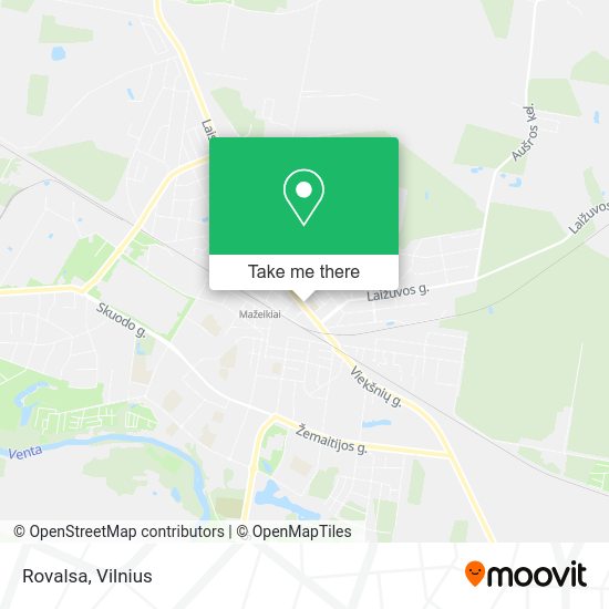 Карта Rovalsa