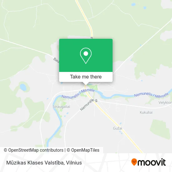Карта Mūzikas Klases Valstība