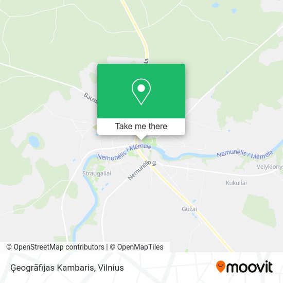 Карта Ģeogrāfijas Kambaris