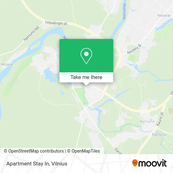 Карта Apartment Stay In