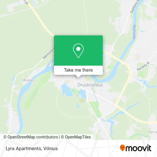 Карта Lyra Apartments