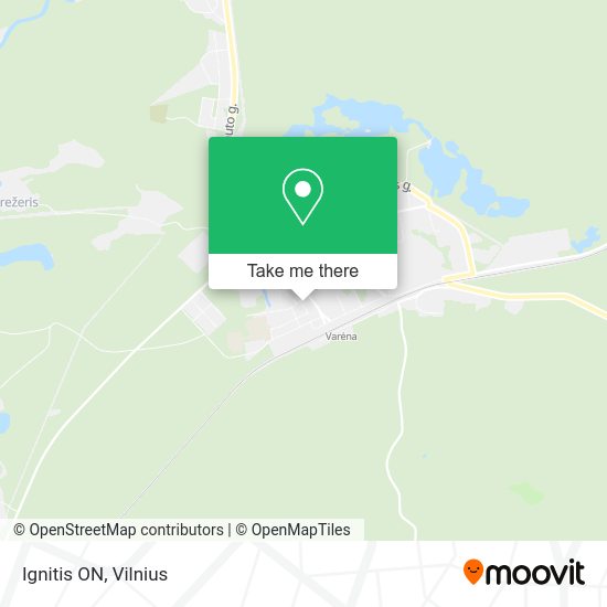 Карта Ignitis ON