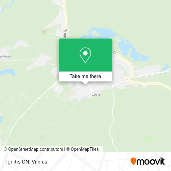 Карта Ignitis ON
