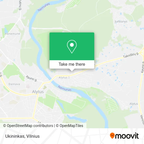 Карта Ukininkas