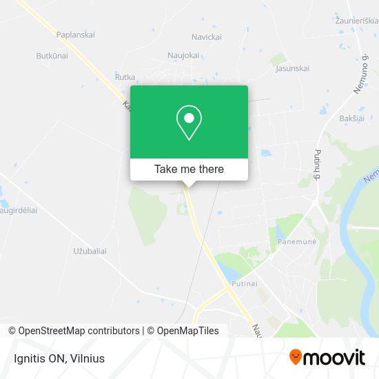 Карта Ignitis ON