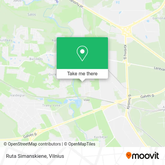 Карта Ruta Simanskiene
