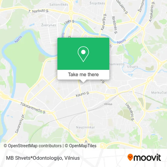 Карта MB Shvets*Odontologijo