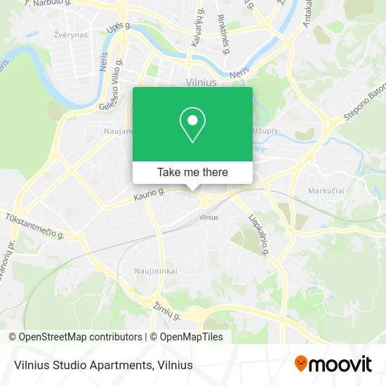 Карта Vilnius Studio Apartments