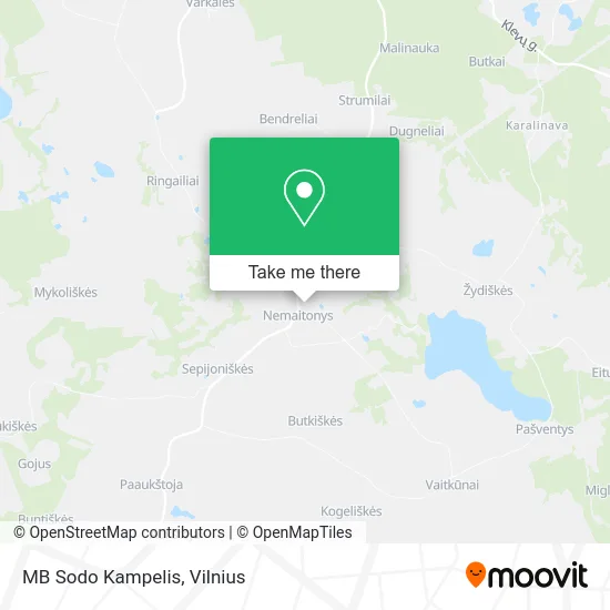 Карта MB Sodo Kampelis