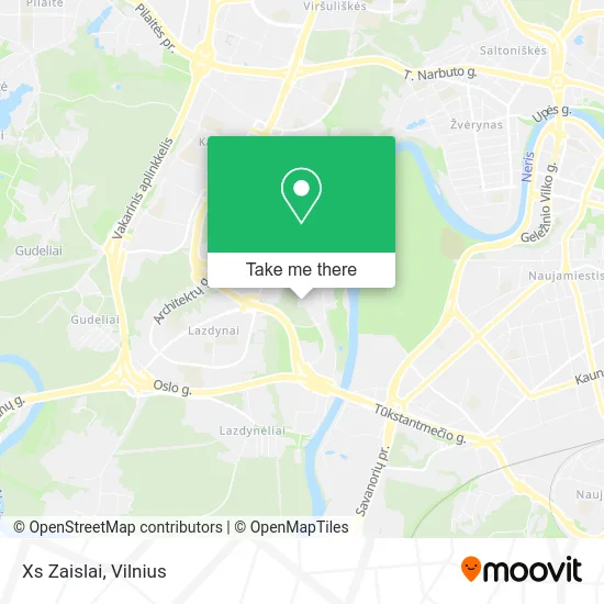 Карта Xs Zaislai