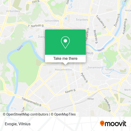 Карта Evogie