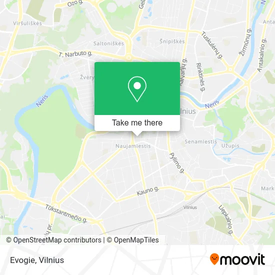 Карта Evogie