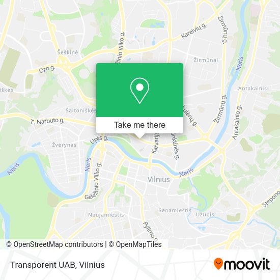 Карта Transporent UAB