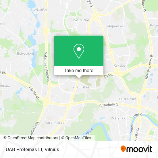Карта UAB Proteinas Lt
