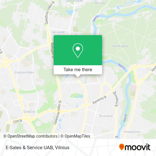 Карта E-Sales & Service UAB