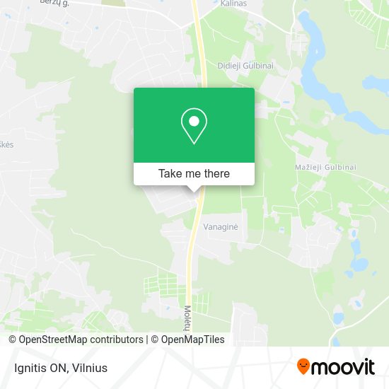 Карта Ignitis ON