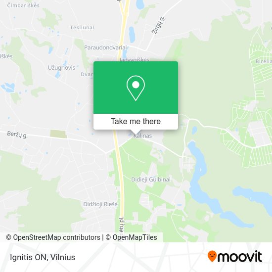 Карта Ignitis ON