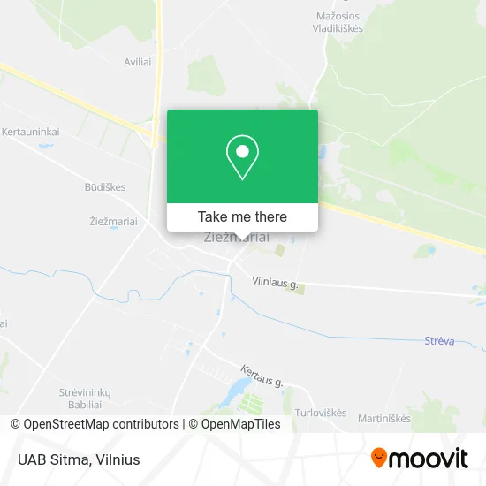 UAB Sitma map