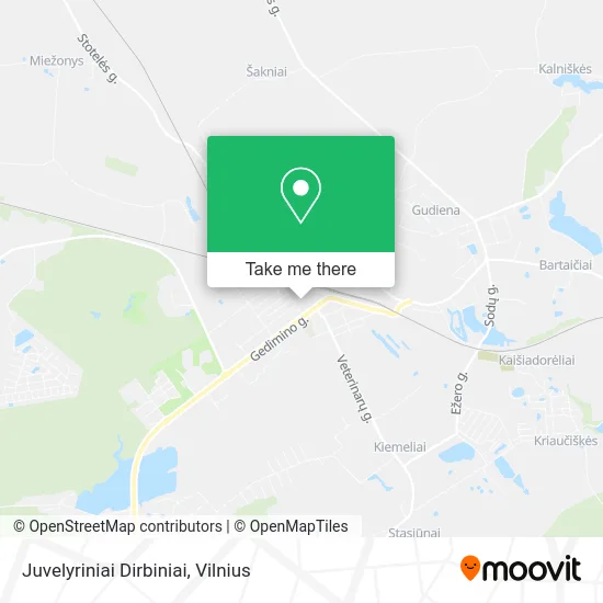 Карта Juvelyriniai Dirbiniai