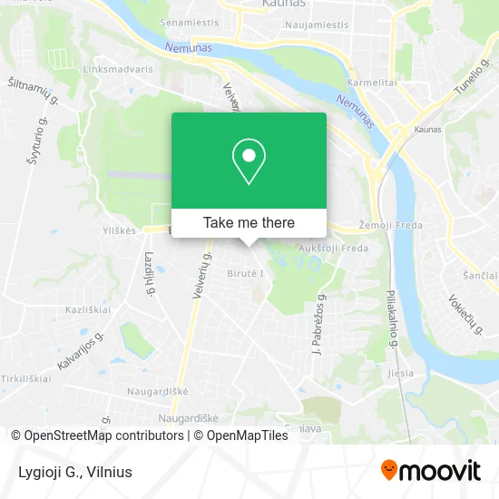 Карта Lygioji G.