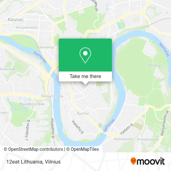 Карта 12eat Lithuania