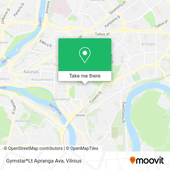 Gymstar*Lt Apranga Ava map