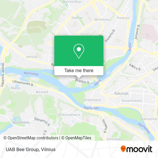 Карта UAB Bee Group