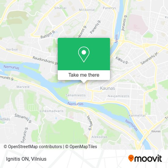 Карта Ignitis ON