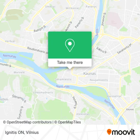 Карта Ignitis ON