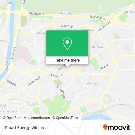 Карта Stuart Energy