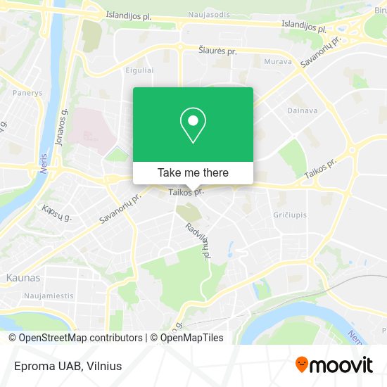 Карта Eproma UAB