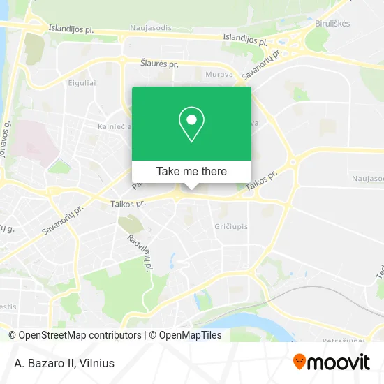 Карта A. Bazaro II