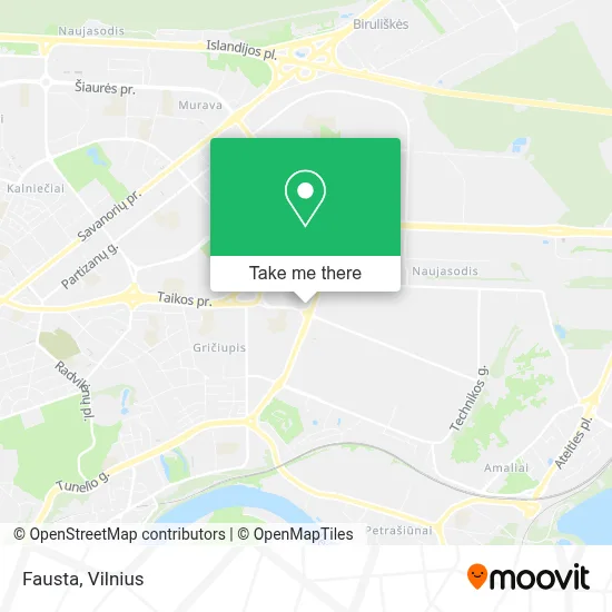 Fausta map