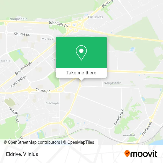 Eldrive map