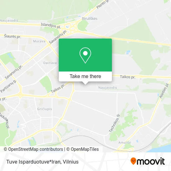 Карта Tuve Isparduotuve*Iran