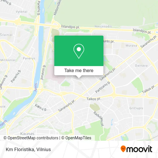 Карта Km Floristika