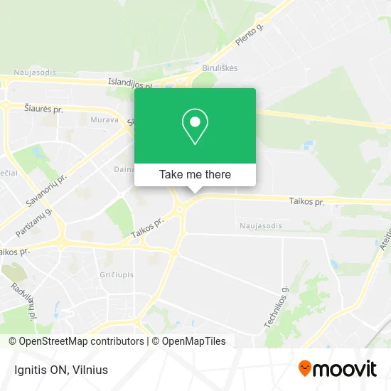 Карта Ignitis ON