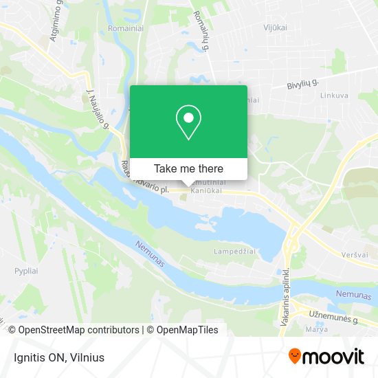 Карта Ignitis ON
