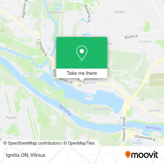 Карта Ignitis ON