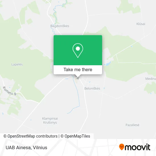 Карта UAB Ainesa
