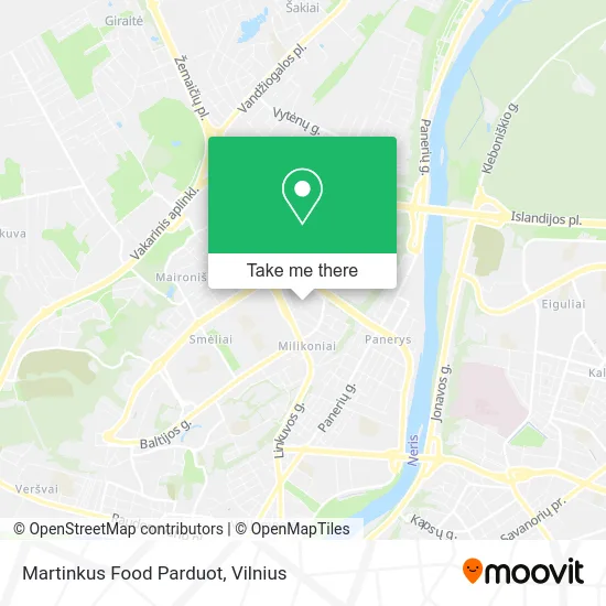 Карта Martinkus Food Parduot