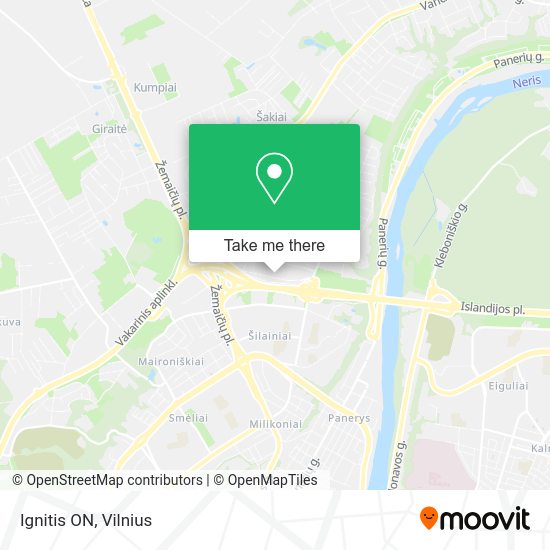 Карта Ignitis ON